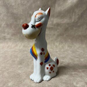 Vintage Dismal Desmond Japan Ceramic Dog Figurine.